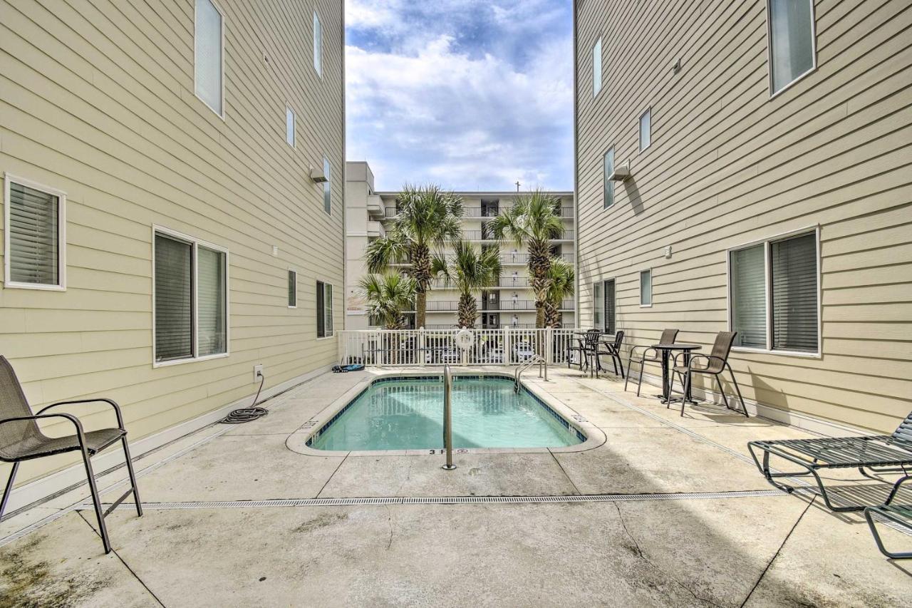 Roomy North Myrtle Beach Condo, Walk To Beach Extérieur photo